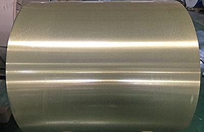 Brushed Finish Color Coated Aluminum Coil